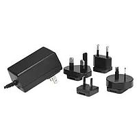 CUI Inc SMM30-15-N-P11 Wall Mount AC Adapters ac-dc, 15 Vdc, 2 A, SW, multi-blade, N blades, P11 center pos, level VI, MED