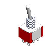Dailywell 1MD1T1B3M1QES Toggle Switches DPDT ON-ON