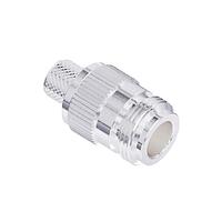 AMP Connectors - TE Connectivity 1-1337414-0 Connectors N STR JK HEX 50OHM SLVR PLTD PSF 1/4M