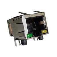 Amphenol Commercial Products RJSBE5386C1 Modular Connectors / Ethernet Connectors RJ45 RA Shielded W/ LEDs