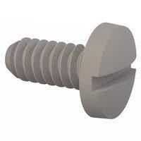 Essentra Components 010632B031 Machine Screw Binder Slotted Screw, #6-32 Thread, 5/16 in Lg
