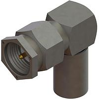 Amphenol SV Microwave M39012/56B3014 Connectors SMA M Conn LckwreHol R/A for RG-58 Cbl