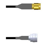 Amphenol Custom Cable Q-690550008018i RF Cable Assemblies SMA-SP/TNC-SP RG58 18I
