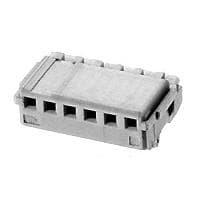 AMP Connectors - TE Connectivity 6-353908-6 Wire Housings CT REC HSG 6P CRIMP TYPE BLUE
