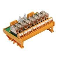 Weidmuller 1113561001 Relay Sockets & Hardware RSM 8RS 24VDC LP GEM.-