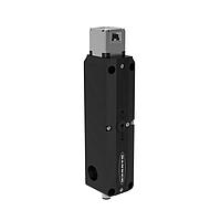 Banner Engineering SI-GL42DS01-20Q13 Interlock Switches SI-GL42 Series Safety Interlock Switch; Spring Lock/Solenoid Unlock; 24 V dc; Contact Configuration: Actuator: 1 NO, Monitor: 2NC; Connector: 1 x 5-pin M12 bottom, 1 x 5-pin M12 side