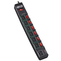 Tripp Lite TLP76MSGB Surge Protectors TLP76MSGB ECO SURGE IN BLACK