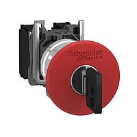 SCHNEIDER XB4BS9442 Hardware Trigger Action Key Release Red 40 mm