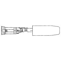 Amphenol Nexus Technologies TJ-102BL/NR Phone Connectors Telephone In-Line Jack hardware