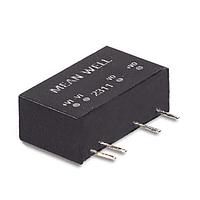 MEAN WELL MDS01N-05N Isolated 1W 24Vin 5Vout 20-200mA SIP7 Medical Unregulated