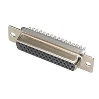 Amphenol CN-DSUBHD44SK-000 HD44 Female Receptacle D-Sub Connector 44-Pin (HD44) Female
