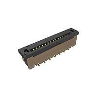 Amphenol FCI SFW14S-2STAE1LF Connectors 1.00mm Flex Connector, SFW Straight series, 14 Position, Top Entry Surface Mount, ZIF, Gold plating