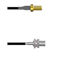 Amphenol Custom Cable Q-2V0040003036i RF Cable Assemblies SMA-SJ/BNC-SJB G174 36I