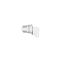 NorComp 857-006-213R004 Connectors IP67 Female M8 Panel Mount 6 Position Right Angle Dip Solder