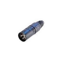 NEUTRIK NC4MX-B Cable Connectors 4C MALE BLACK GOLD CONTACTS
