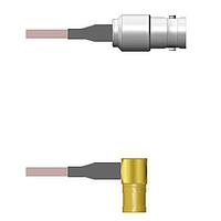 Amphenol Custom Cable Q-0203R0001036i RF Cable Assemblies BNC-SJ/SMB-RP G178 36I