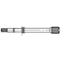 Molex / FCT 173112-0335 Screw Lock Knurld Thumb Scrw w/ Plastc Head 4-40 UN