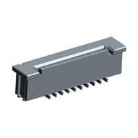AMP Connectors - TE Connectivity 1-1734741-7 FFC & FPC Connectors .5 FPC VT ZIF Type-B 17 CONT