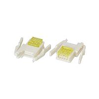 3M 37B04-D162-WP0 MB 500 Connectors 3M Mini-Clamp III Connector, Wiremount Socket, 4 position, 26-20 AWG, Tin over Nickel, Gray, Panel Mount with Latches, Sold per each piece