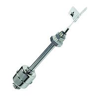 Carlo Gavazzi ILMM5S2AT Industrial Hall Effect / Magnetic Sensors Level magnetic sensor, Cylindric stainless steel  housing, 0.3m cable,NC  output reed contact, ,  Max switching voltage 240 Vac/220Vdc, Max switching current 500mA, Max switching power 50 VA, Operating temp. -10C  - +200C, IP68.