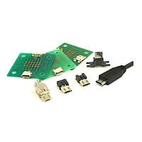 Hirose Electric ZX62RD-AB-5P8(30) Micro USB Type AB Connectors MICRO AB RECEPT RA TH TOP MNT