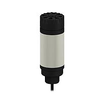 Banner Engineering CL50GRYAPQP Column Lights Column Light: 3-Color Audible Indicator; Voltage: 18-30 V dc; Environ. Rating: IP50; Input: PNP; Colors: Green Red Yellow; 150 mm (6 in) 5-pin M12 PVC Pigtail QD