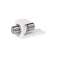 Panduit CMRPWAW Pass Through Module Coupler Module, RCA Pass-Through, Red In