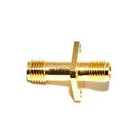 Mueller BU-P72973 RF Adapters - In Series SMA FLANGE MOUNT CONN (F TO F)