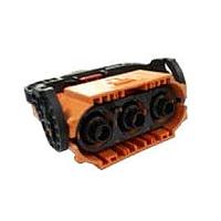 Amphenol PCD Shenzhen HVSL1000063A150 Connectors 10MM HVSL1000 ST PLG 3 WAY W/HVIL- A CODE