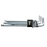 KTC HL259SP Shape Long Ball Point Hex-Key Wrench Set (9 tools 1.5-10 mm, ball point)