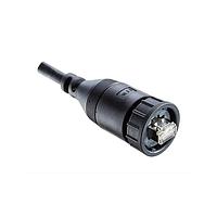 Amphenol LTW RDP-5UAMMM-SLM7A02 Cat 5e RJ45, Large Size, 1.5A, Overmolded, Straight