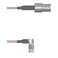 Amphenol Custom Cable Q-0500T000S036i RF Cable Assemblies BNC-SJ/HDBNC-RP G179 36I