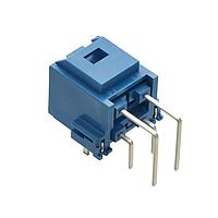 Molex 203555-1024 Power CP-6.5 HDR 6.5mm DR 4CKT RA POLZ TH BLU