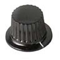 Davies Molding 1610AA Cylindrical Knob with Skirt 29/32"D X 19/32"H