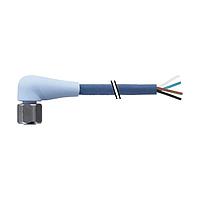 Murrelektronik 7024-12341-3210500 Connectors M12 female 90 with cable F+B PRO, TPE-S 4x0.34 bu UL robot+drag chain 5m