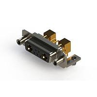 EDAC 630-7W2-640-5TD Mixed Contact D-Sub Connectors Right-angle Power Combo D-Sub Connector
