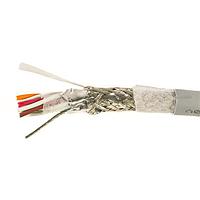 Alpha Wire 78392 SL005 Control Cable 20 AWG 2 Conductor 300V Foil/Braid, MPPE, MPPE 100 ft Spool, Slate