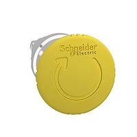 SCHNEIDER ZB4BS55 Head TURN TO RELEASE 40MM YELLOW