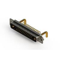 EDAC 629-27W2250-3N2 Mixed Contact D-Sub Connectors Right-angle Power Combo D-Sub Connector