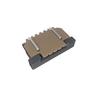 Amphenol FCI SFW4R-2STGE1LF Board Mount 1.00mm Flex Connector, SFW-R series, 4 Position, Top side Contact, Side Entry Surface Mount ZIF Connector, Lead Free, Selective Gold plated Terminals with Gold-plate Solder-tail.