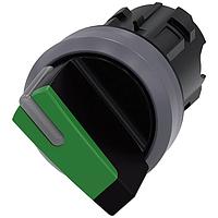 SIEMENS A6X30140505 Short Handle SELECTOR SWITCH. O<I. GREEN