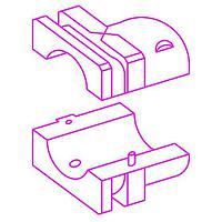 NorComp 970-RACIR020 Compression Insert, Metalized Plastic Compression Inserts Metalized Plastic
