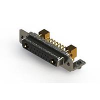 EDAC 630-17W2240-5N3 Mixed Contact D-Sub Connectors Right-angle Power Combo D-Sub Connector