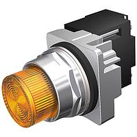 SIEMENS 52PL4L9 Pilot Light PILOT LIGHT,LED MOD 24V,AMBER,PLASTIC