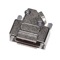NorComp 971-015-030R121 Strain Relief Backshell 15P 45 DEGRE DIECAST NICKEL PLATED