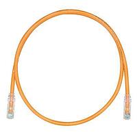 Panduit UTPSP9MORY Cat 6 Copper Patch Cord, Cat 6, Orange UTP Cab