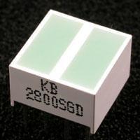 Kingbright KB2800SGD LED Light Bars Green 568nm 50mcd Diffused Light Bar