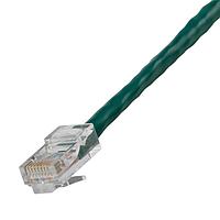 AIM-Cambridge / Cinch Connectivity Solutions 73-7773-50 Cat 5e CAT5E Assembled Patch Cable  50 ft  Green