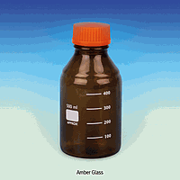 SciLab SL.Bot1014 Eco Multiuse Bottle (Sodaglass, GL45Cap, Amber, 1000ml)
