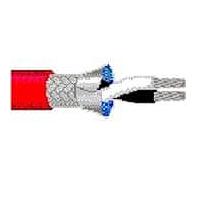Belden 83702 002100 Audio, Control and Instrumentation 16AWG 2C SHIELD 100ft SPOOL RED